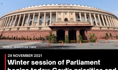Winter session of Parliament begins today: Govt’s priorities and what opposition parties want