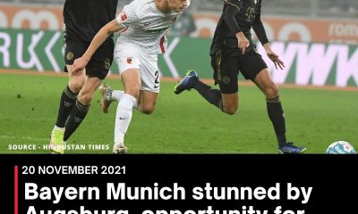 Bayern Munich stunned by Augsburg, opportunity for Borussia Dortmund to cut gap