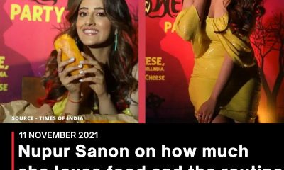 Nupur Sanon on how much she loves food and the routine she follows to remain fit