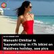 Manushi Chhillar is ‘baywatching’ in ₹7k bikini on Maldives holiday, see pics