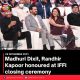 Madhuri Dixit, Randhir Kapoor honoured at IFFI closing ceremony