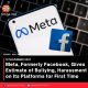 Meta, Formerly Facebook, Gives Estimate of Bullying, Harassment on Its Platforms for First Time