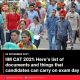 IIM CAT 2021: Here’s list of documents and things that candidates can carry on exam day