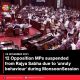 12 Opposition MPs suspended from Rajya Sabha due to ‘unruly behaviour’ during Monsoon Session