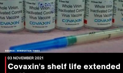 Covaxin’s shelf life extended to 12 months, announces Bharat Biotech
