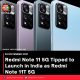 Redmi Note 11 5G Tipped to Launch in India as Redmi Note 11T 5G