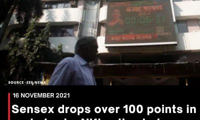 Sensex drops over 100 points in early trade; Nifty slips below 18,100-mark