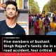 Five members of Sushant Singh Rajput’s family die in a road accident, four critical