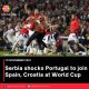 Serbia shocks Portugal to join Spain, Croatia at World Cup