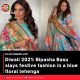 Diwali 2021: Bipasha Basu slays festive fashion in a blue floral lehenga
