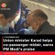Union minister Karad helps co-passenger midair, earns PM Modi’s praise