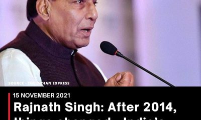 Rajnath Singh: After 2014, things changed… India’s soldiers giving right message