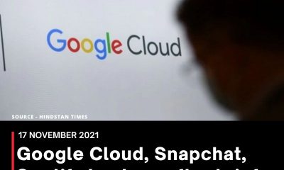 Google Cloud, Snapchat, Spotify back up after brief outage