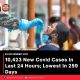 10,423 New Covid Cases In Last 24 Hours; Lowest In 259 Days