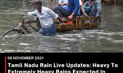 Tamil Nadu Rain Live Updates: Heavy To Extremely Heavy Rains Expected In Chennai Today; Schools, Government Offices Shut