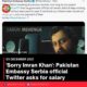 ‘Sorry Imran Khan’: Pakistan Embassy Serbia official Twitter asks for salary