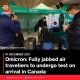 Omicron: Fully jabbed air travellers to undergo test on arrival in Canada