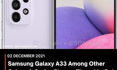 Samsung Galaxy A33 Among Other Galaxy A-Series Phones Tipped to Get IP67 Water-Resistant Builds in 2022