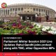 Parliament Winter Session 2021 Live Updates: Rahul Gandhi joins protest along with TMC, other Opposition MPs