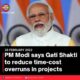 PM Modi says Gati Shakti to reduce time-cost overruns in projects