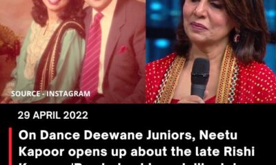 On Dance Deewane Juniors, Neetu Kapoor opens up about the late Rishi Kapoor. ‘Roz koi unki yaad dila deta hai,’ says the narrator