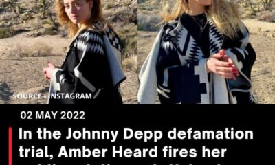 In the Johnny Depp defamation trial, Amber Heard fires her public relations staff due to “poor headlines.”