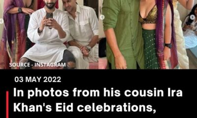 In photos from his cousin Ira Khan’s Eid celebrations, Imran Khan makes a rare appearance