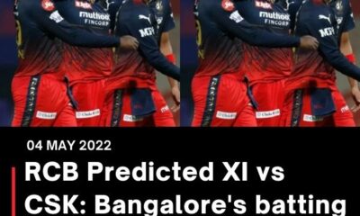 RCB Predicted XI vs CSK: Bangalore’s batting remains a major worry.