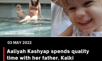 Aaliyah Kashyap spends quality time with her father. Kalki Koechlin, Anurag Kashyap’s ex-wife, and her daughter